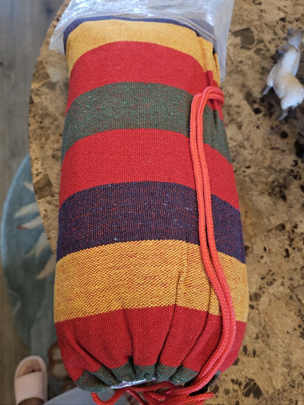 Hammock New In Pkg Anyoo Striped Cotton Never Removed From Bag